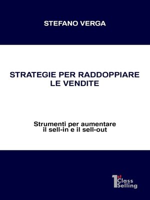 cover image of Strategie per raddoppiare le vendite